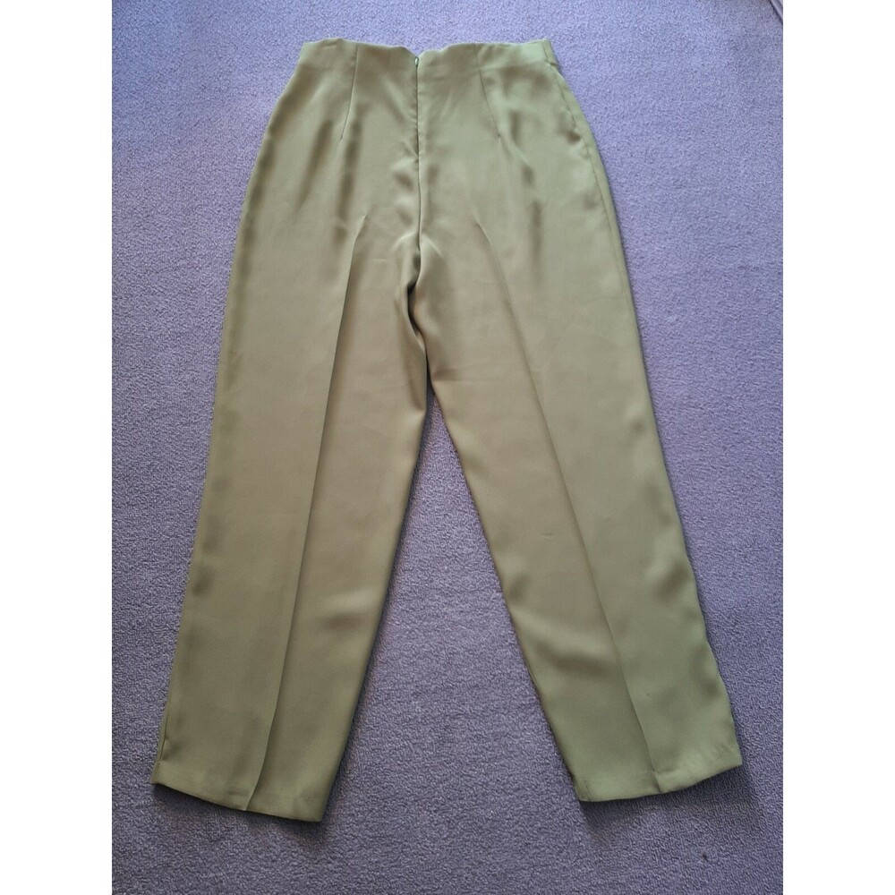 Kemp Collection Green Polyester Pants Womens Size 14
